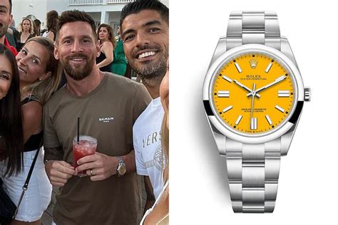 messi rolex watch|More.